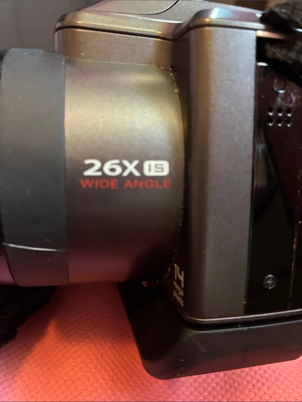 Kodak Black Digital Camera with Zoom Lens and Lens Cap